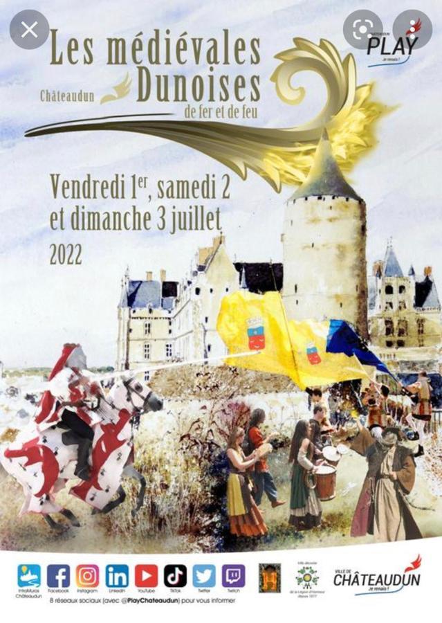 Gite A La Ferme De Sainte Radegonde Lanneray المظهر الخارجي الصورة